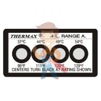 Многоразовая термоиндикаторная наклейка Hallcrest Digitemp 7 - Термоиндикаторная наклейка Thermax 4