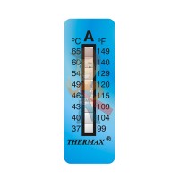 Термоиндикатор-термометр многоразовый Hallcrest Thermindex - Термоиндикаторная наклейка Thermax 8