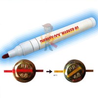 Термоиндикаторная наклейка Thermax Single - Термоиндикаторный маркер-краска Matsui Thermolock, 80°С