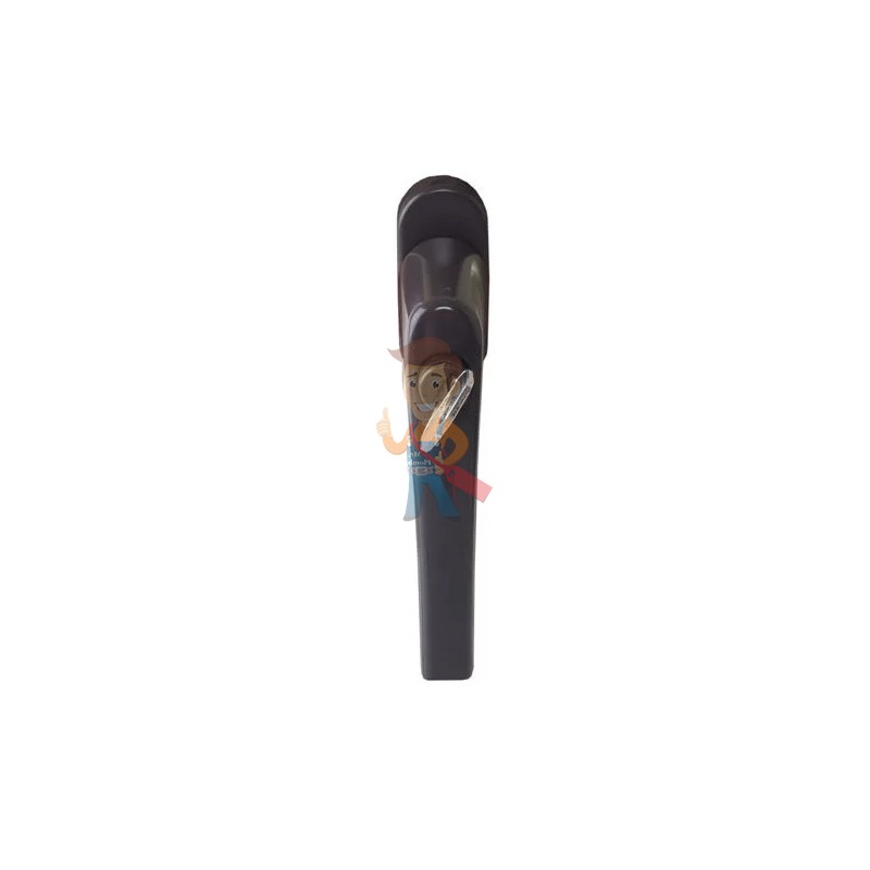Ручка с ключом ROTOLINE, штифт 35 мм,коричневая - фото 2