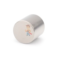Неодимовый магнит кольцо 24х18х3 мм - Неодимовый магнит диск 30х30 мм