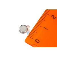 Неодимовый магнит - диск 10х10мм, 4шт, Forceberg - Неодимовый магнит диск 6х1.5 мм