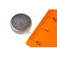 Неодимовый магнит прямоугольник 20х20х10 мм - Неодимовый магнит диск 14х3 мм