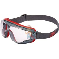 Открытые защитные очки, прозрачные, покрытие AS/AF от покрытие AS/AF от царапин и запотевания - Защитные закрытые очки из поликарбоната с покрытием Scotchgard™ от запотевания и царапин, GG501-EU