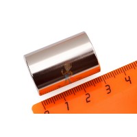 Неодимовый магнит диск 40х5 мм с зенковкой 5/10 мм - Неодимовыймагнит кольцо 20х6х30 мм, N33EH