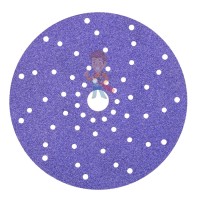 Круг абразивный гибкий Hookit™ 150 мм, Р1500, на вспененной основе - Круг абразивный c мультипылеотводом Purple+, 180+, Cubitron™ Hookit™ 737U, 150 мм