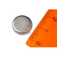 Неодимовый магнит прямоугольник 100х10х2.5 мм - Неодимовый магнит диск 13х3 мм