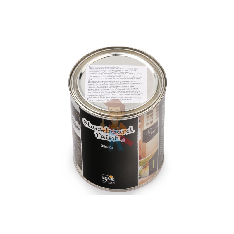 Грифельная краска MagPaint 1 литр, на 5 м² - фото 2