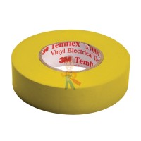 Набор изолент TEMFLEX 1300 универсальная желто-зеленая, рулон 19 мм x 20 м 10 шт - ПВХ изолента универсальная, желтая, 19 мм x 20 м