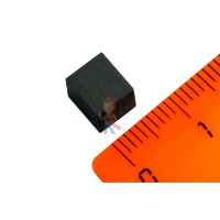 Ферритовый магнит диск 8х2 мм - Ферритовый магнит прямоугольник 6.2х6.2х7 мм