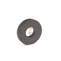 Ферритовый магнит диск 25х3 мм с клеевым слоем, 4 шт, Forceberg - Ферритовый магнит кольцо 60х24х9 мм