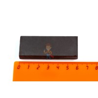 Ферритовый магнит диск 20х4 мм, 20 шт, Forceberg - Ферритовый магнит прямоугольник 61х24х7 мм