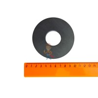 Ферритовый магнит диск 20х3 мм с клеевым слоем - Ферритовый магнит кольцо 86х32х10 мм, Y35